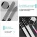 Glass Nail File Buffer with Case - 5PCS Nano Nail Shiner Kit & Cuticle Pusher Set - Buy Online on GoSupps.com