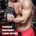 MANUEKLEAR XL Elbow Sleeves for Weightlifting - Adjustable Compression Wraps for Men - Buy Online on GoSupps.com