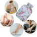 NAANLE 1L Hot Water Bottle with Lid - Cherry Floral Design for Pain Relief & Therapy - Ideal Hand Foot & Back Warmer - Buy Online on GoSupps.com
