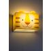 Dalber Children's Wall Lamp - Little Tiger Animal Design Yellow - E27 - Ideal for Kids' Rooms - 64568 - Buy Online on GoSupps.com