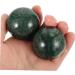 Marmerdo Jade Fitness Handball - Magnetic Baoding Balls for Acupressure & Massage | Silent Marble Chinese Balls (2pcs) - Buy Online on GoSupps.com