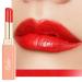 Oulac 2 in1 lipstick and lip balm juicy and shiny lip care lipstick shiny finish for dry cracked and brittle lips glossy moisture lipstick (S6) Love Fighter