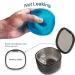 2022 Upgraded Uouovo Denture Bath Box Cup - No-Leak Case for Dentures, Retainers & Mouth Guards (Transparent Grey) - Buy Online on GoSupps.com
