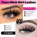 Veleasha Mink Spiky Cat Eye Lashes | 7 Pairs Fluffy 3D Dramatic False Eyelashes | 16-26mm Eyelash Extensions Look - Buy Online on GoSupps.com