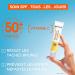 Garnier Vitamin C Anti-UV Daily Invisible SPF 50-40ml - Buy Online on GoSupps.com