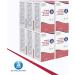 Dynarex Unna Boot Bandage 4 x 10 yds, 12 Pack - Customized Compression for Leg Ulcers with Calamine - Soft Cast, White - Individually Packaged - 1 Case - Buy Online on GoSupps.com