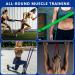 Resistance Band Set 5- Elastic Workout Bands for Resistance Training Pull Up Assistance Physiotherapy and Fitness - Long and Durable Exercise Bands for Home or Gym Workouts - Buy Online on GoSupps.com