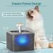 iPettie Neverland Cat Water Fountain with LED Light - 67oz/2.0L Grey - Buy Online on GoSupps.com