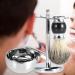 Hspemo Razor Cup Bowl for Men - Professional Shave Tool Stand with Faux Hair Brush & Alloy Soap Cup Kit | Buy Internationally - Buy Online on GoSupps.com