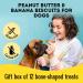 The Granville Island Pet Treatery|Gift Box Peanut Butter & Banana Biscuits for Dogs All Natural & Chemical- Free Great As A Hostess Gift Or Thank You Made in Canada|06955 Peanut Butter & Banana 200 g (Pack of 1) - Buy Online on GoSupps.com