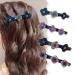 Sparkling Crystals Hair Clips Set - 4PC Women's Barrettes & Four-Leaf Flower Clip with Small Clips - Stylish Hair Accessories for Girls with Thick Hair - Buy Online on GoSupps.com