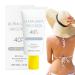 WJnflQN Moisturizing Face Sunscreen - 50g Invisible Daily Face Protection SPF40 Light Non-Greasy Texture No White Fade Skin Care for Sports Travel and Outdoor Activities