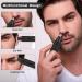 Buy Cordless Waterproof Nose Hair Trimmer - Painless Ear & Nose Hair Remover for Men & Women | Dual Edge Blades | Easy Cleansing Eyebrow Trimming Tool - Buy Online on GoSupps.com