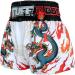 Tuff Sport Dragon Skull Muay Thai Shorts - Red Ancient Dragon, Small - Buy Online on GoSupps.com
