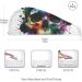 Rainbow Skull Head Hair Towel 2 Pack | Super Absorbent Quick Dry Hair Turbans for Women & Girls - Buy Online on GoSupps.com
