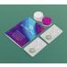 Buy Ibiza Green Colored Contact Lenses - Monthly Soft Hydrogel 2 Pieces + Lens Case - Natural Colors Series 0.0 Diopters - Buy Online on GoSupps.com