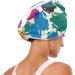 Rainbow Graffiti Hair Towel 2 Pack | Super Absorbent Quick Dry Hair Turbans for Women & Girls - Buy Online on GoSupps.com
