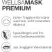 Wellsamed Wellsamask Type IIR Medical Face Mask - 50 Pack Black - Elastic Band Single Colour - International Shipping - Buy Online on GoSupps.com