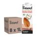 Provamel organic-bio almond drink without sugar herbal drink vegan lactose-free gluten-free Uht 8x1 l (8 Pack) almond 1 l (8 Pack)