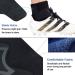 Beister 1 Pair Breathable Neoprene Ankle Support Compression Brace for Men and Women - Elastic Sprain Foot Sleeve for Sports, Arthritis, Plantar Fasciitis - Black Large (Pack of 2) - Buy Online on GoSupps.com