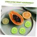 Zerodeko 24 Pcs Home Accessories Decor Baby Girl Cake Decorations Plastic Fruits Slices Lifelike Artificial Kiwi Slices Artificial Fruits Fake Fruits Model Faux Kiwi Toys Key Chain Pvc Food Greenx4pcs 4.8X4.5X0.5CMx4pcs - Buy Online on GoSupps.com
