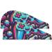 Bright Pattern Joystick Hair Towel 2 Pack - Super Absorbent Quick Dry Turbans for Women & Girls - Buy Online on GoSupps.com
