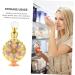 Housoutil Flavor Bottle Miniture Decoration Glass Perfume Bottle Cooking for Men Perfume Storage Bottle Terrarium Container Perfume Dispenser Travel Glass Bottle Lecythus 10X5.5CM As Shown 1 - Buy Online on GoSupps.com