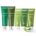Aloderma Aloe Cleanser Set, 5 Pieces - Hydrating Face Wash, Nourishing Facial Wash, Soothing Wash, Brightening, Oil Control Cleansers