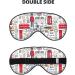 I Love London Eye Mask - Adjustable Light Blocking Sleep Mask for Deep Rest | Unisex - Buy Online on GoSupps.com