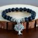 Soulnioi Healing Stones Set: Black Tourmaline Necklace, Volcanic Stone Bracelet, 4 Raw Black Tourmaline Pieces for Meditation - Buy Online on GoSupps.com