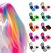 10 Craie pour Cheveux Teinture Temporaire pour Cheveux de Dye Couleur Lavables Cheveux Multicolores pour Hommes et Femmes Id al pour Anniversaire Halloween No l F te Cosplay
