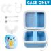 Kids U-Shaped Electric Toothbrush Storage Organizer - Dinosaur Blue | Case for Brush Heads, Charging Cable & Accessories (Box Only) - Buy Online on GoSupps.com