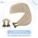 Youngsee Nano Ring Extensions | Real Hair Ash Blonde 35cm | Remy Hair 50g #18/613 | Quality Nano Hair Extensions - Buy Online on GoSupps.com