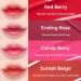 LOVB Pudding Glow Lip Tint - Long-Lasting Korean Lip Gloss for Glowy Hydrated Lips - Candy Berry Shade 0.14 Oz - Buy Online on GoSupps.com