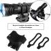 Emagtech 2PC Bike Bracket Holder for Flashlight | Adjustable 10mm-35mm Bicycle Lighting Accessories - Buy Online on GoSupps.com