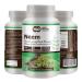 WAY 4 ORGANIC W4O Neem Triple Complex - High-Potency Azadirachta Indica Capsules Neem Leaves Bark Flowers in Ratio (80:10:10) - 180 Capsules 90 Serving 1000 Mg per Serving. Pack of 1.