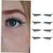 minkissy 16 Pairs False Eyelash Stickers Stick on Eyeliner Women Wispy Eye Lash Eye Line Strip Sticker Shiny Eyeliner Stickers Gothic+mirror Long Strip Lash Plastic Glitter Powder Cosmetic - Buy Online on GoSupps.com