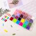 576pcs Colorful Square Press On Nails | Short Full Cover Acrylic False Nails for Women | Nail Salon Art DIY | 24 Colors - Buy Online on GoSupps.com