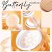 Coussin papillon BB cr me BB cr me coussin d'air correcteur hydratant base de maquillage lumineuse longue dur e avec ponge de maquillage papillon coussin d'air BB cr me (blanc vin) 30 ml (Lot de 1) Lvory blanc. - Buy Online on GoSupps.com