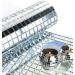 REDODECO Real Glass Silver Mirrors Mosaic Tiles Sticker for Craft Square Glass Tiles Self Adhesive 5mm by 5mm (Silver  2400PCS) 2400PCS Silver