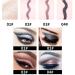 MAEPEOR Matte Gel Eyeliner Set - 4 Smudge-proof & Waterproof Shades for Women - Black, Gray, Silver - Smooth Eyeliner Cream - Buy Online on GoSupps.com