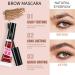  LINGJIONG Tinted eyebrow mascara - 12 ml - Eyebrow gel - For women - Long-lasting makeup - Waterproof - Volume Lingjiong - Buy Online on GoSupps.com