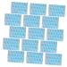 VINTORKY 30 Sheets Manicure Jelly Stickers Label Stickers Nail Tip Fixing Stickers Flexible Fake Nail Tips Labeling Stickers Clear Sticker Blue Stickers Adhesive Simple Silica Gel