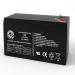 Long Way LW-6FM7.6 12V 7Ah Sealed Lead Acid Battery - This is an AJC Brand Replacement
