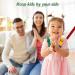 Child Safety Walking Harness & Leash Set - Anti-Lost Toddler Hand Belt for Children - Yellow/Green - Buy Online on GoSupps.com