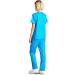 Dagacci Unisex Scrub Set - Turquoise XXXL Size | Medical Uniform for Men and Women - Buy Online on GoSupps.com
