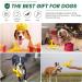 Indestructible Cvalin Kielzeugen for Aggressive Large Breed Horses - Durable Rubber Dog Toys & Cleaning Toothbrush (Yellow-A) - Buy Online on GoSupps.com