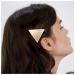 Iaceble Minimalist Triangle Hair Clip Barrette Geometric Side Clip Hairpin Triangle Hairclips Pin Gold Metal Hair Pin Decorative Hair Accessories for Women and Girls Headdress