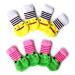 Hwtcjx 8 Pcs Paw Protector Dog Socks Paws Stop Licking Socks for Dogs Non-Slip Pet Socks Pet Socks with Rubber Non-Slip Warmth Anti-Scratch Suitable for Indoor Wear 30x75 mm (S/M)