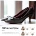 Pointed Toe Heel Replacement Tips - 3 Pairs Cowboy Boot Covers & High Heel Metal Tip Set - Buy Online on GoSupps.com